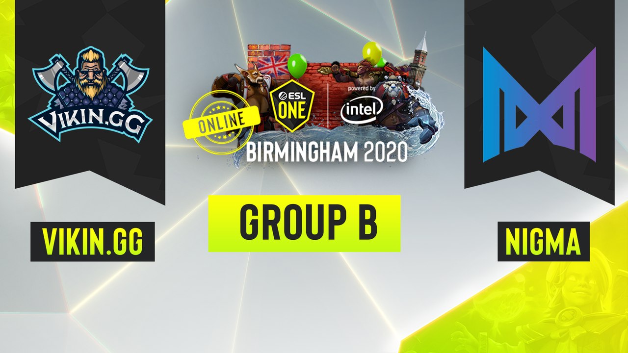 Dota2 - Team Nigma vs. Vikin.gg - Game 3 - ESL One Birmingham 2020 - Group B - EU