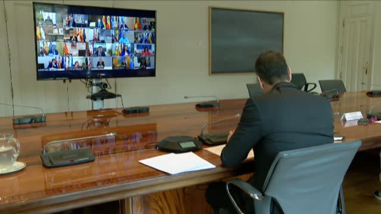 Sánchez comunica a los presidentes autonómicos su intención de pedir una última prórroga del estado de alarma
