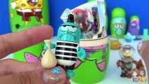 Nat and Essie Painted Spongebob Squarepants Nesting Matryoshka Dolls - DIY Arts and Crafts