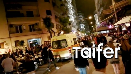 Μεθυσμένος βγήκε στο μπαλκόνι και πετούσε γλάστρες σε θαμώνες μπαρ στη Θεσσαλονίκη Σάββατο βράδυ