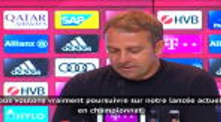 Flick : "Atteindre la barre des 100 buts n'est pas ma priorité"