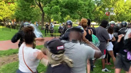 - ABD'nin başkenti Washington'daki protestolarda gerilim sürüyor- Beyaz Saray çevresi kapatıldı, protestocular polisle çatıştı