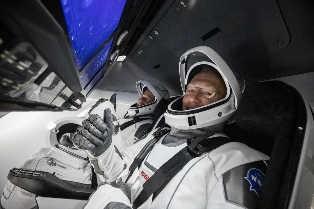 NASA Astronauts Arrive at the International Space Station