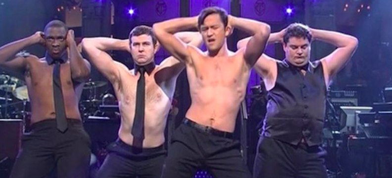 Joseph Gordon-Levitt's 'MAGIC MIKE' Channing Tatum stripper impression