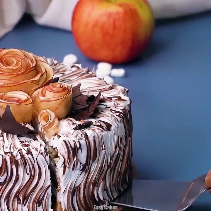 Extra-Chocolate Cake Decorating Tutorial - Simple Chocolate Cake Recipes to Impress Your Friends #1