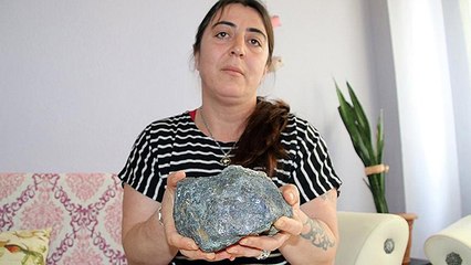 Çilek toplarken buldu, ‘meteor’ diyor… “Enerjisi çok fazla”