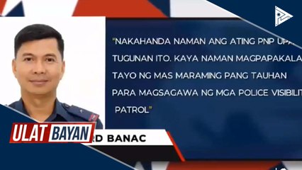 PNP, nakahanda na para sa GCQ sa Metro Manila