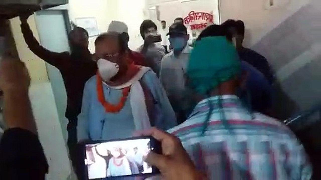 मेडिकल कॉलेज निरिक्षण के लिए पहुंचे चिकित्सा शिक्षा मंत्री