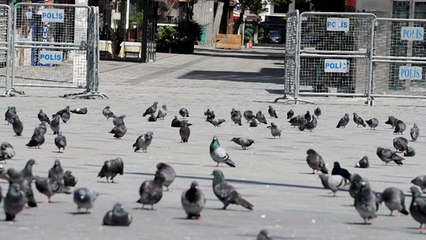 Gezi Parkı ve çevresi polis bariyerleriyle kapatıldı