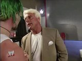 Vengeance 2002 Jeff Hardy, Ric Flair and Hulk Hogan Backstage