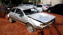 Veículo que capotou na PR-180 havia sido furtado em Cascavel