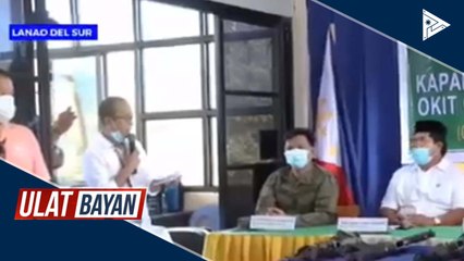 Dalawang magka 'Rido' na pamilya sa Lanao del Sur, pinagbati