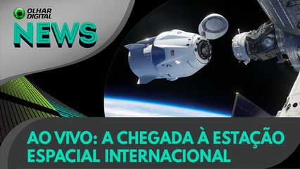 Ao vivo | A chegada à Estação Espacial Internacional | 31/05/2020 #OlharDigital (246)