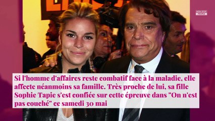 Bernard Tapie atteint d'un cancer : Sophie Tapie évoque ce qui lui cause de la peine