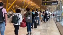 El Aeropuerto de Madrid Barajas recupera la normalidad