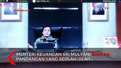 Sri Mulyani Bantah Pelonggaran PSBB Demi Dahulukan Ekonomi