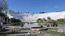 Pamukkale'de normalleşme hazırlıkları tamam