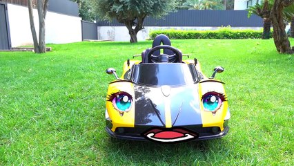 Dima ride on tow truck and repair toy cars for kids