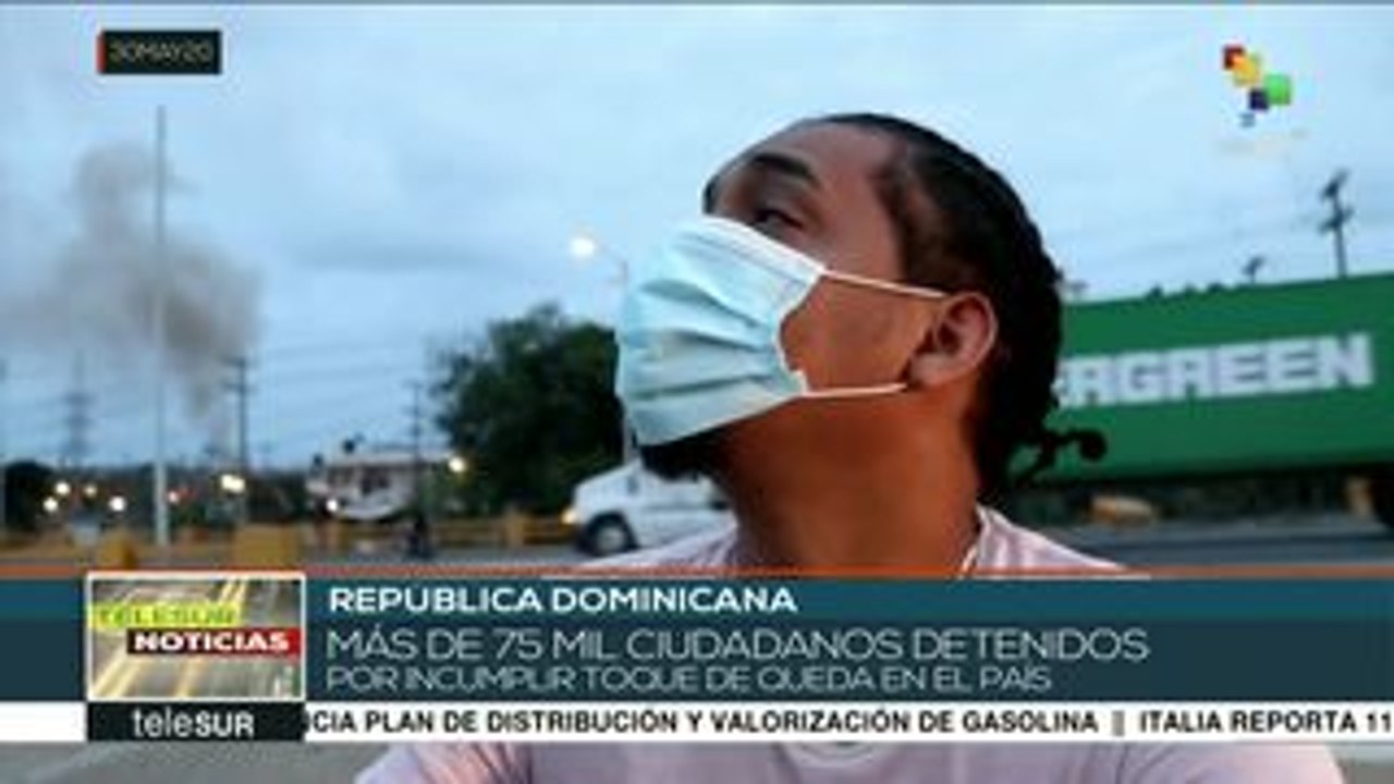 República Dominicana: realizan detenciones por violar toque de queda