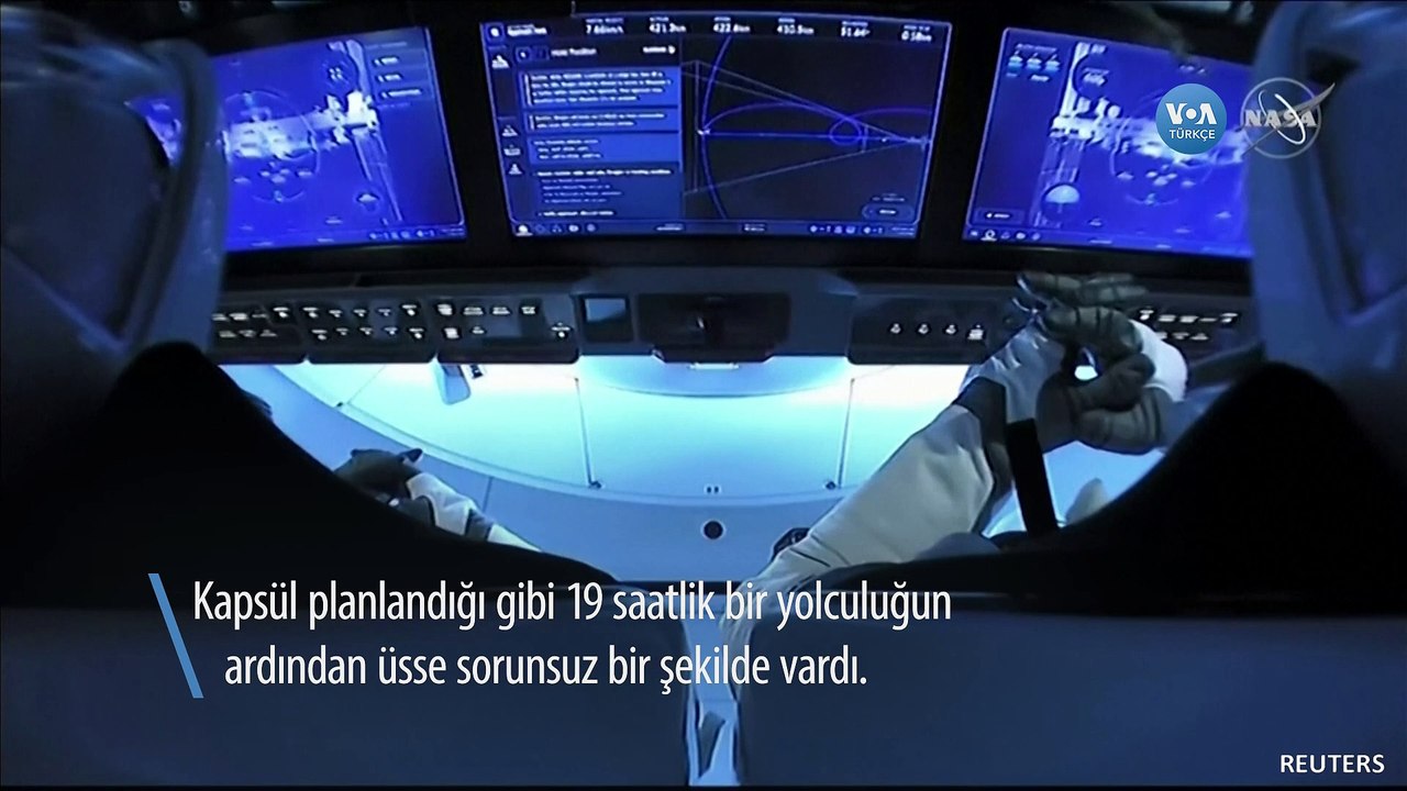 Crew Dragon Uluslararası Uzay İstasyonu’na Ulaştı