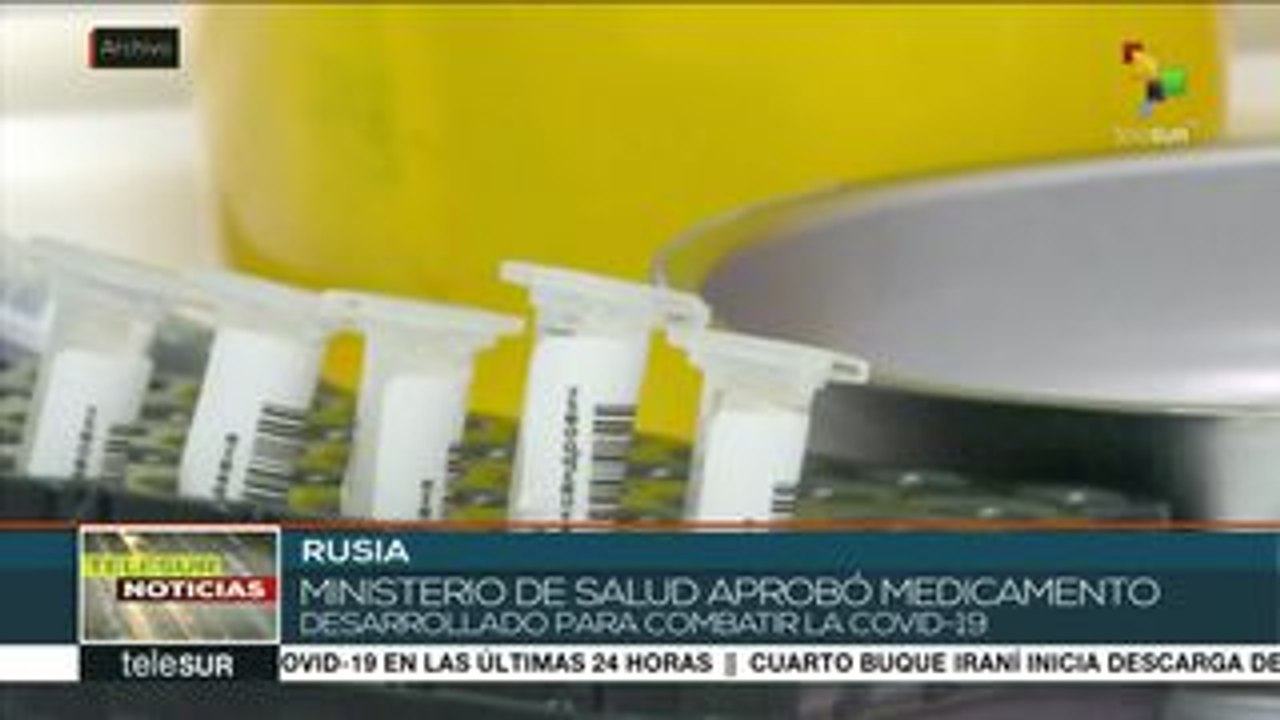 Rusia aprueba medicamento para combatir a la Covid-19