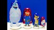 Rudolph The Red Nosed Reindeer Nesting Matryoshka Dolls Toy Unboxing