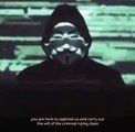 ABD'deki protestolara dünyaca ünlü hacker grubu Anonymous da dahil oldu!
