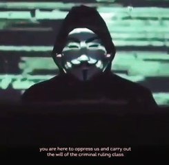 ABD'deki protestolara dünyaca ünlü hacker grubu Anonymous da dahil oldu!