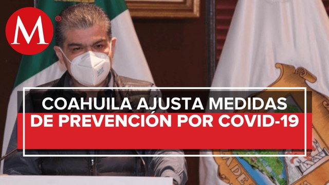 En Coahuila, eventos masivos y bares seguirán suspendidos en junio, anuncia Riquelme