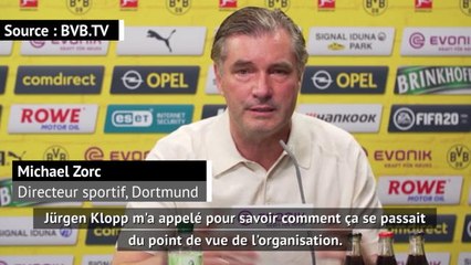 Coronavirus - Zorc (Dortmund) : "Klopp m'a appelé pour parler de l'organisation"