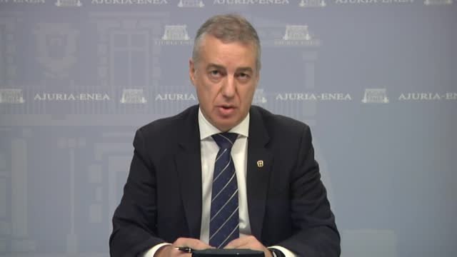 Urkullu: No debemos permitirnos un retroceso después de meses y compromiso