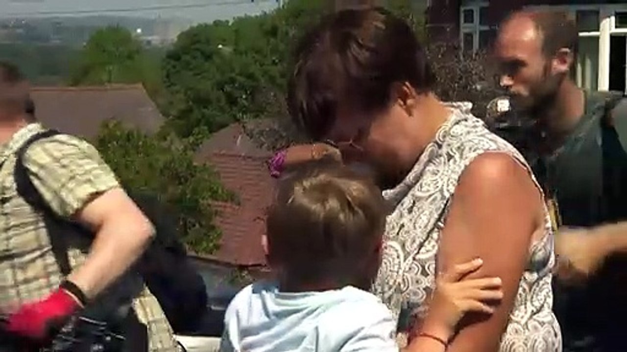 9-year-old Tobias Weller completes charity marathon