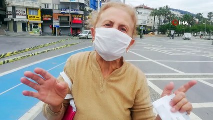 Marmaris’te yaşlılar kendilerine verilen sürenin tadını çıkardı