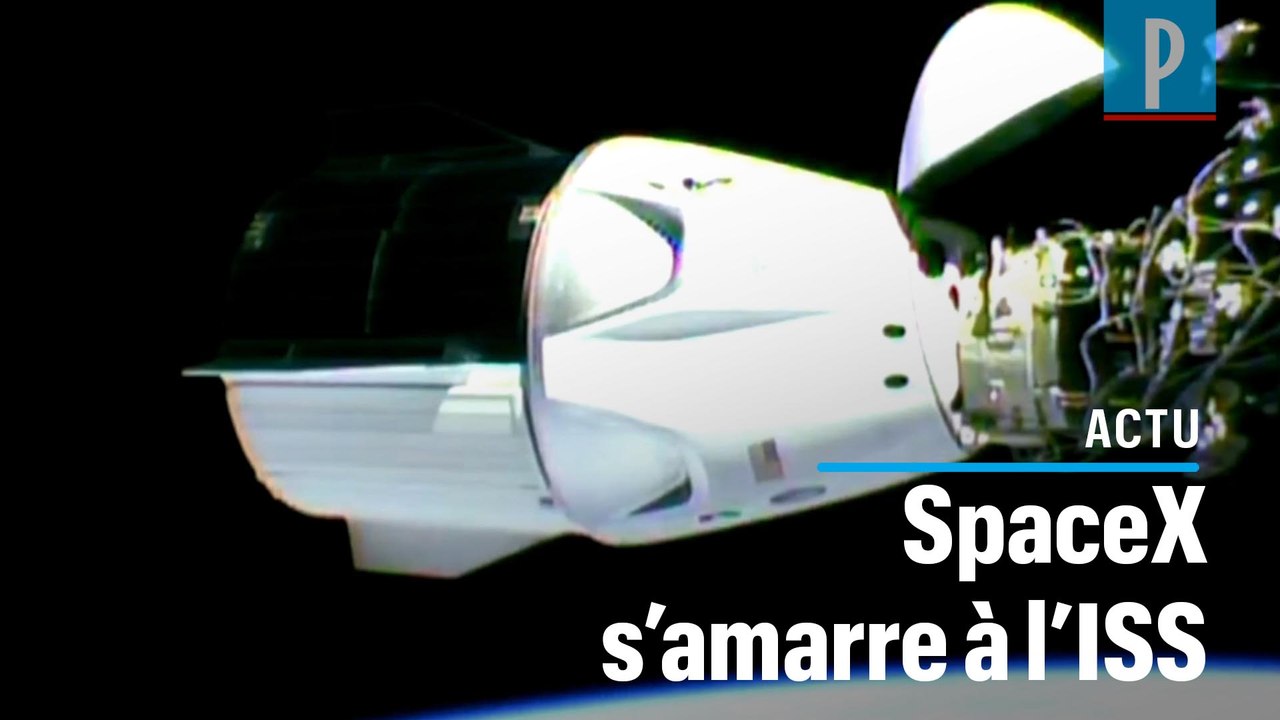 SpaceX : les deux astronautes américains rejoignent l’ISS