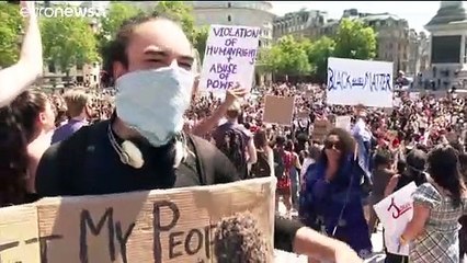 Европа - за Джорджа Флойда