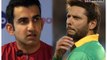 Gautam Gambhir Slams Pakistani Cricketer Shahid Afridi  for his comments on Article 370