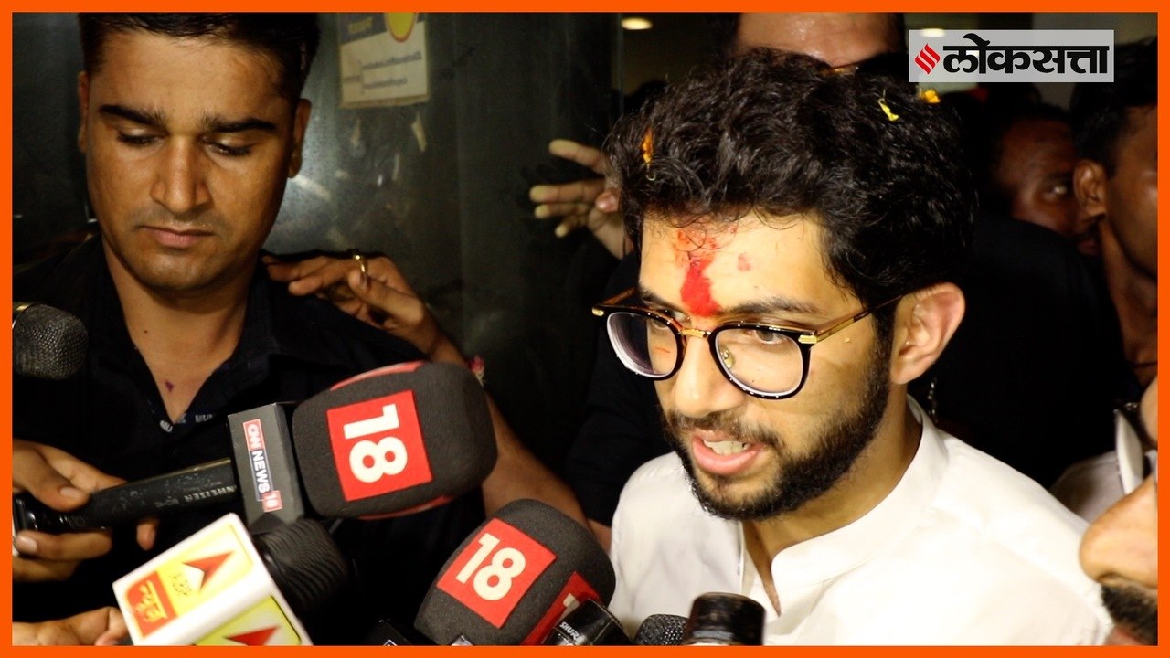 Aditya Thackeray files nomination from Worli