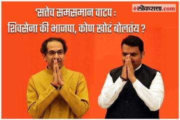 Descargar video: A political dispute between Shivsena and BJP over Chief Minister Post