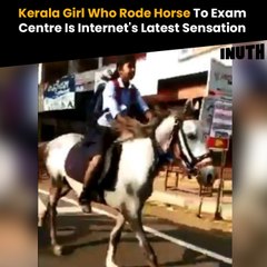 Horse riding girl in Thrissur