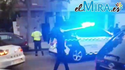 Tremenda persecución policial acaba en una brutal colisión en Jerez