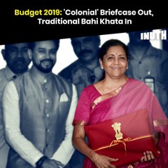 Budget 2019: 'Colonial' Briefcase Out, Traditional Bahi Khata In