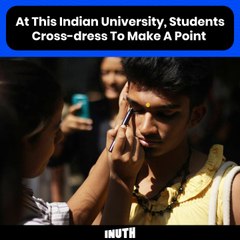 At This Indian University, Students Cross-dress To Make A Point