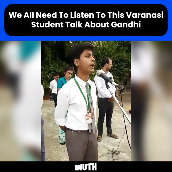 We All Need To Listen To This Varanasi  Student...