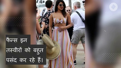 बिकिनी में प्रियंका चोपड़ा और शॉर्ट्स में निक, मियामी के बीच से तस्वीरें वायरल