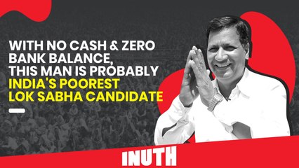 With No Cash & Zero Bank Balance, This Man Is Probably India's Poorest Lok Sabha Candidate