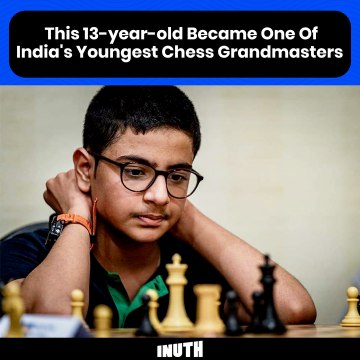 This 13-year-old Became One Of India's Youngest Chess Grandmasters