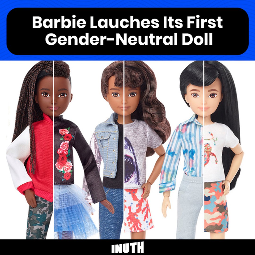 Kolibrie Werkloos Kosmisch Barbie Launches Its First Gender-Neutral Doll - video Dailymotion