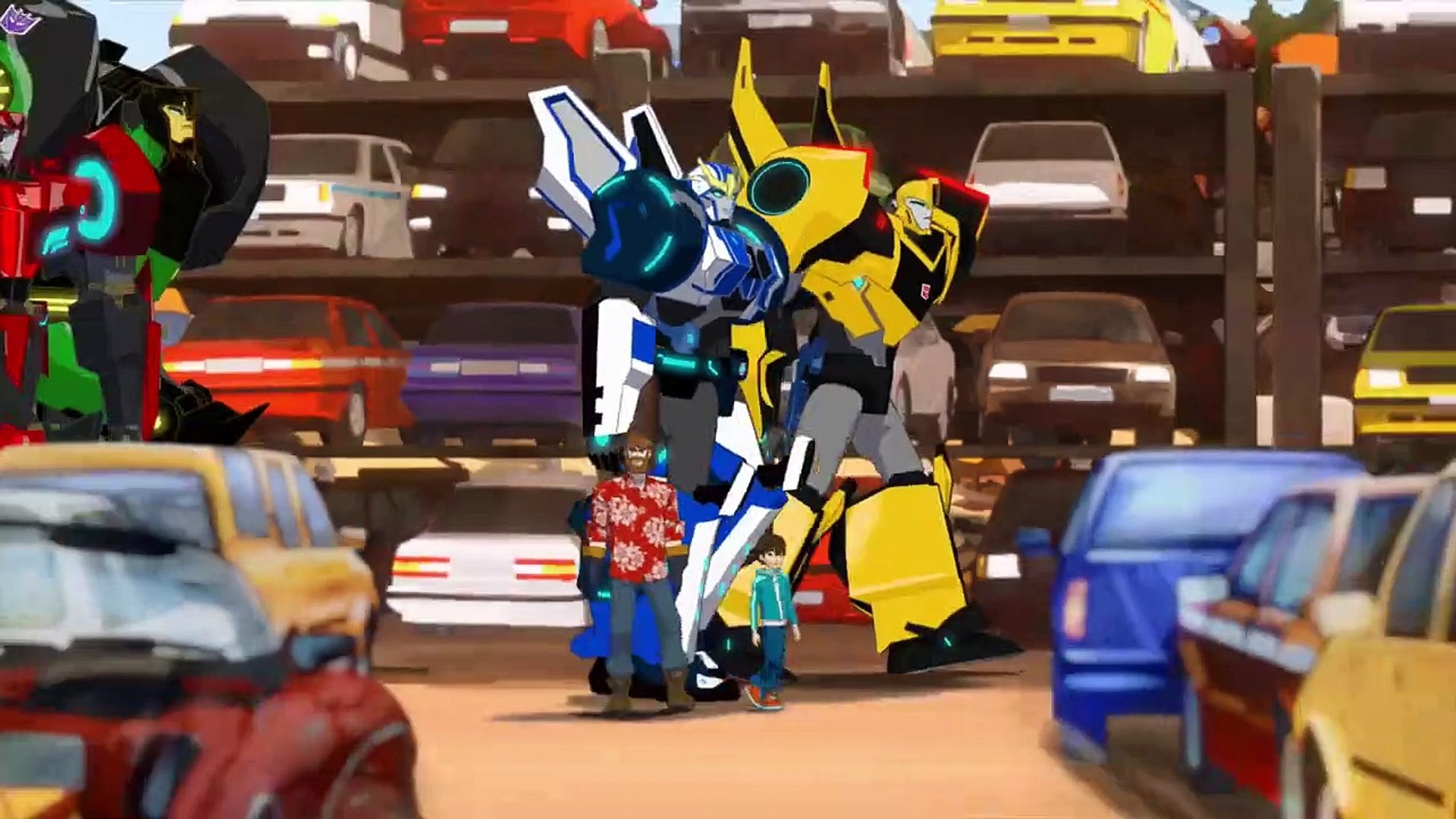 Transformers Robots In Disguise (2015) S01E02 Pilot (2) - video Dailymotion