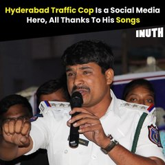 Hyderabad Traffic Cop Is A Social Media Hero, All Thanks To His Songs
