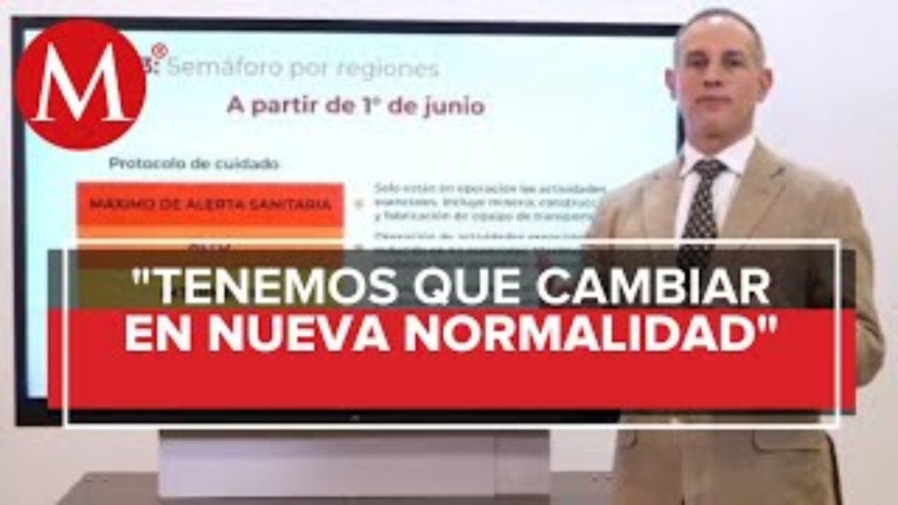 De no seguirse medidas del semáforo se podría regresar al confinamiento: López-Gatell